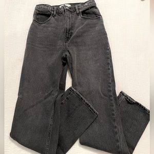 Abercrombie 90s Ultra High Rise Straight Jeans